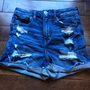 American eagle jean shorts